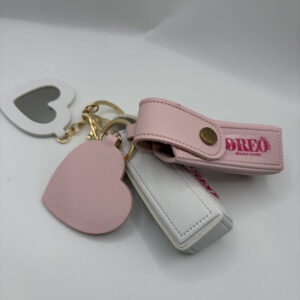 Lip oil pouch x key holder